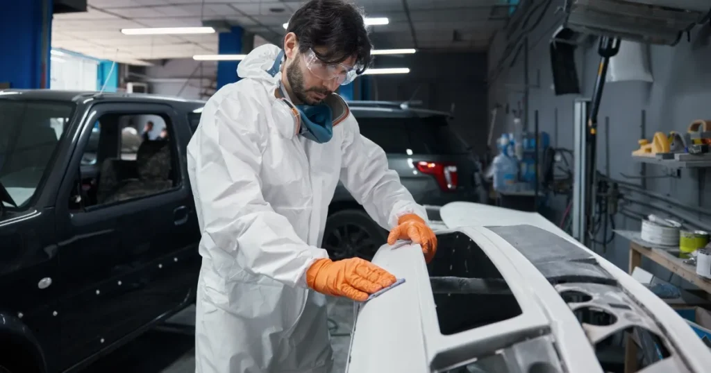特定技能 自動車整備1号が受けられる支援内容を解説する記事用画像｜自動車整備作業の様子